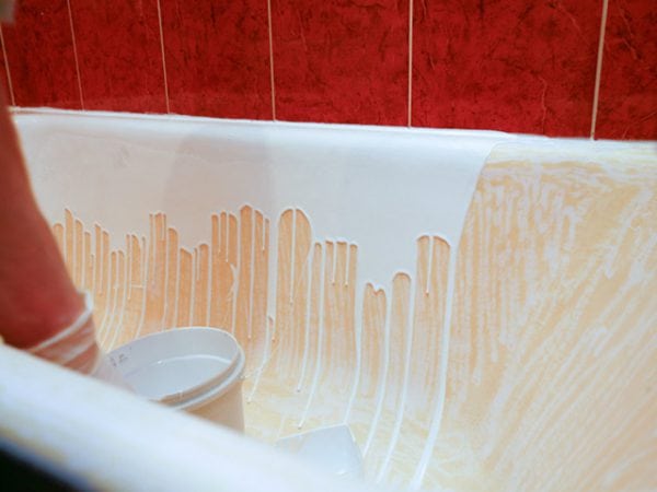 Restauration de baignoires en acrylique à la maison