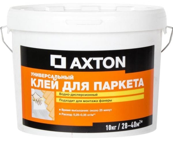 Colle Axton eau et dispersif pour parquet