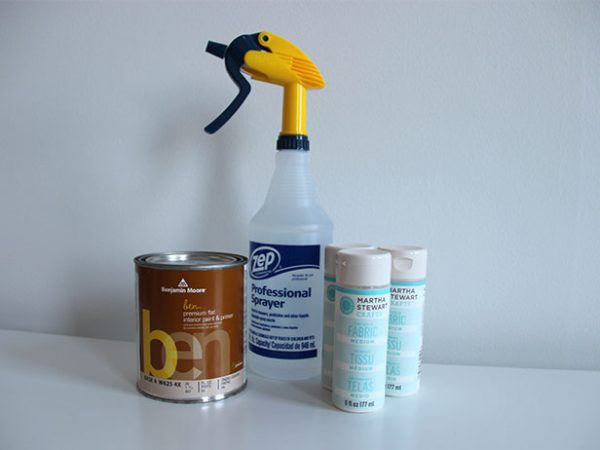 Préparation de peinture et de pulvérisation